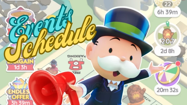 Monopoly Go Events Schedule
